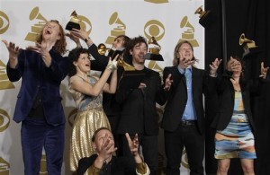 The band at the Grammy Awards in 2011 - photo courtesy of the AP