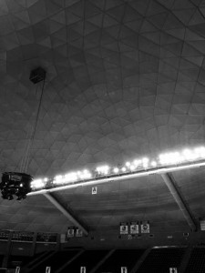 Gampel holds a capacity of 10,167, the largest capacity on-campus basketball arena in New England. 