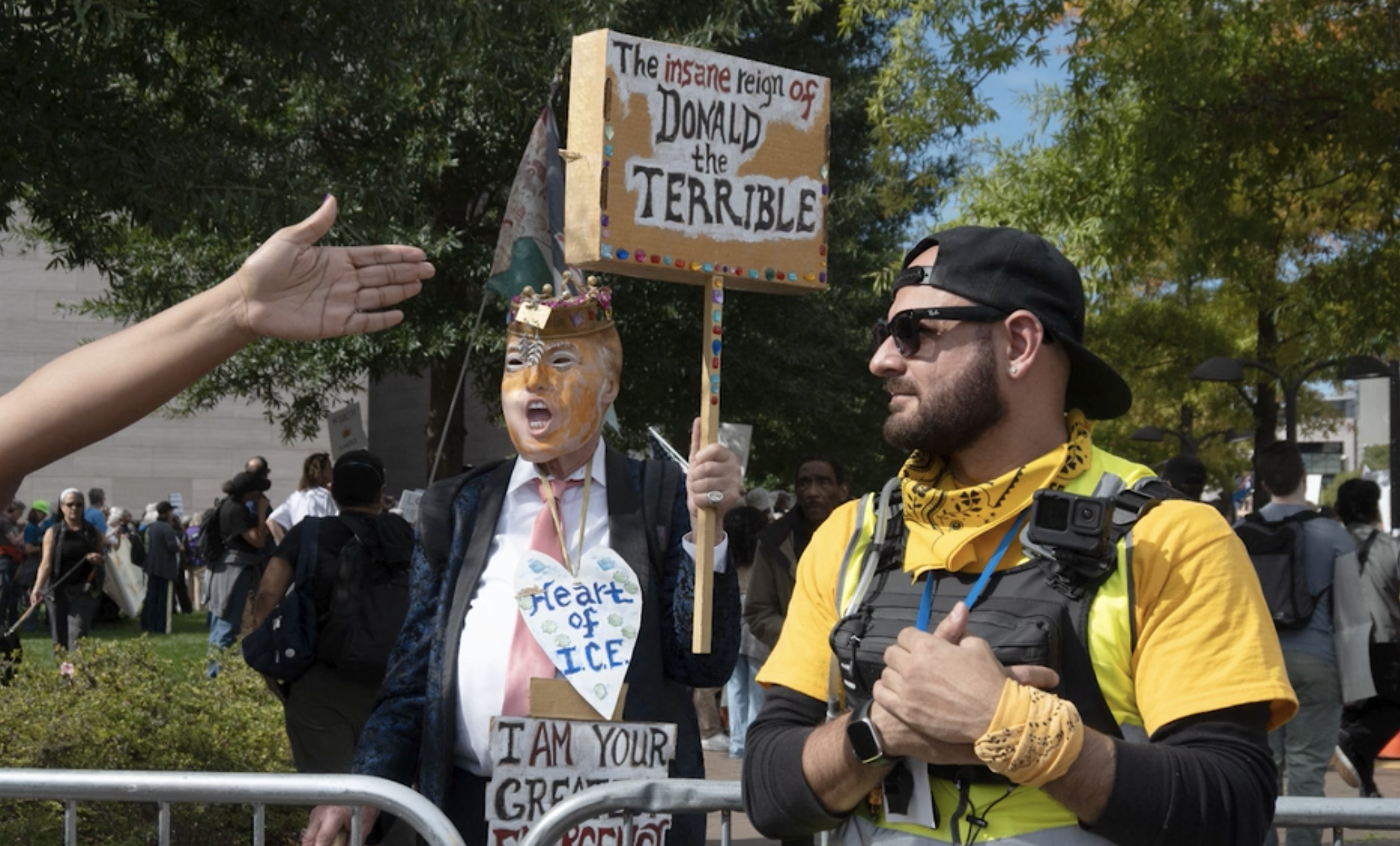 Video: Protesters Speak Out About Authoritarianism at D.C. ‘No Kings’ Rally